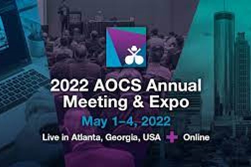 2022 AOCS Annual Meeting & Expo