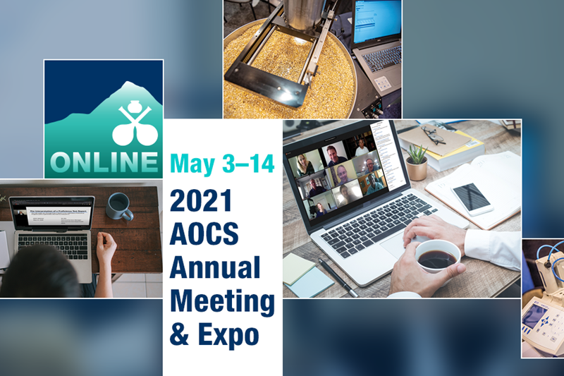 Two oral presentations at the 2021 AOCS Annual Meeting & Expo